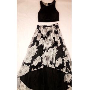 High-Low Two Piece Dress